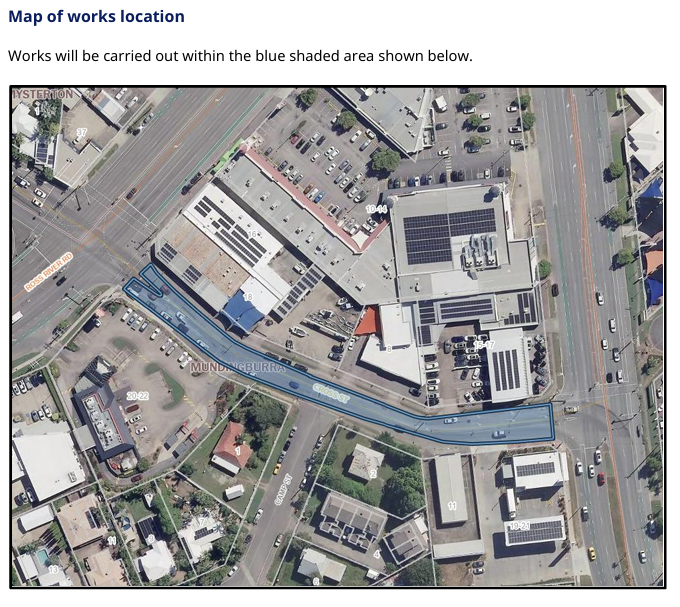 Cross Street Roadworks Cross Street Roadworks