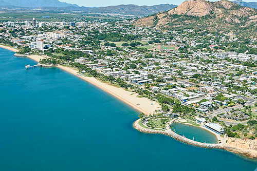Aerial of The Strand