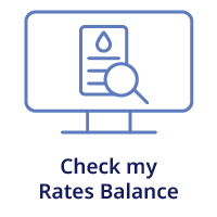 Check your Rates Balance icon