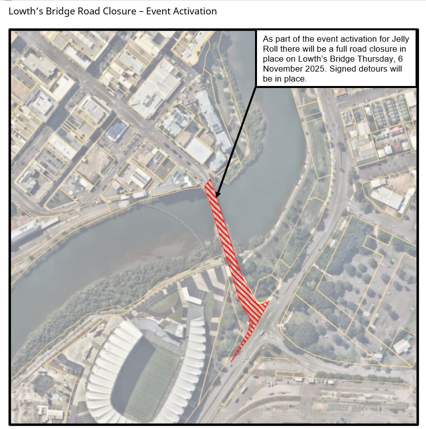 Lowths Bridge Road Closure Event Activation