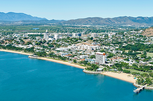 Aerial of The Strand