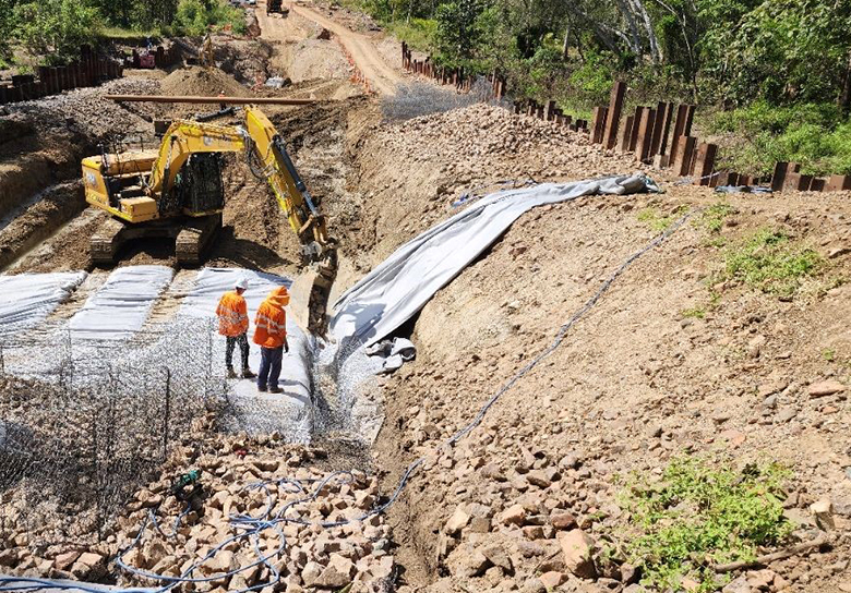 Ross River Crossing Scour Protection Works