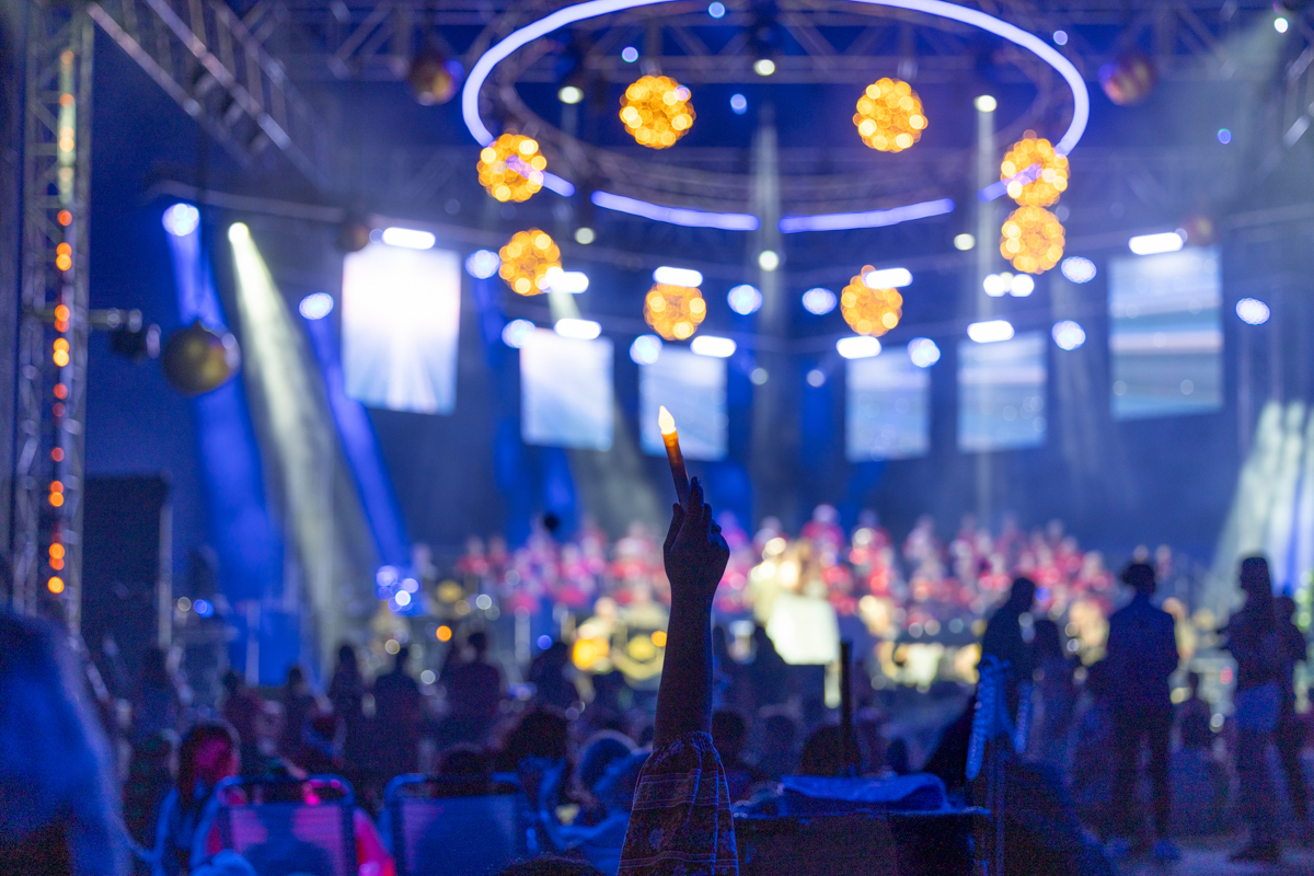 Performers at Carols by Candlelight 2025