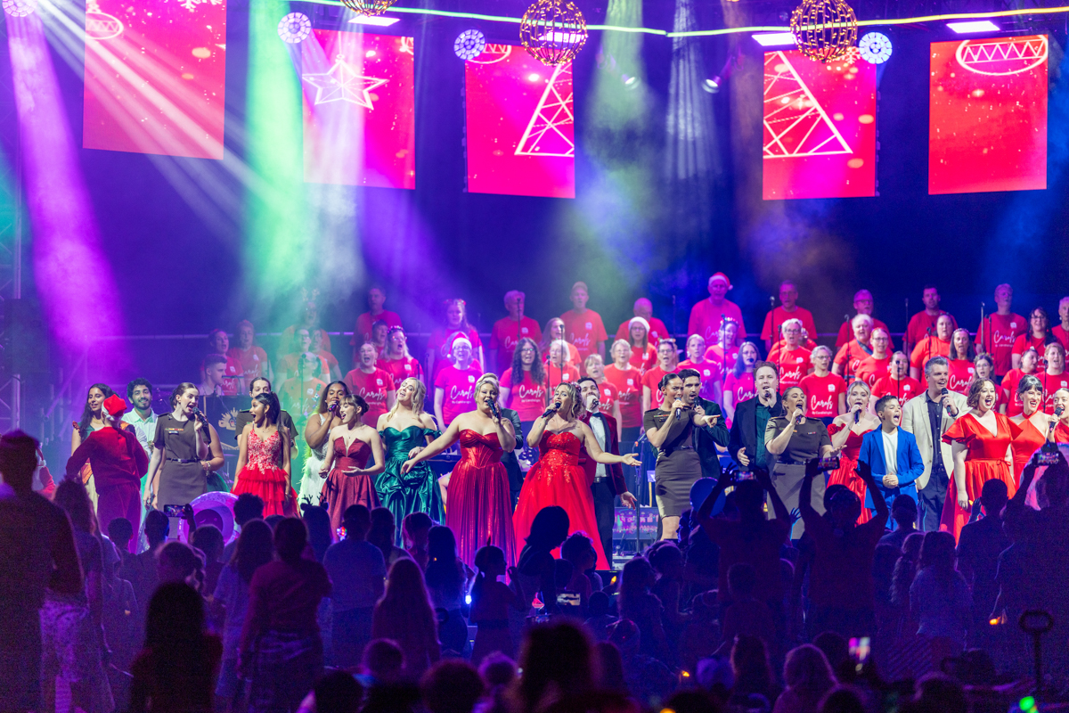 Performers at Carols by Candlelight 2025