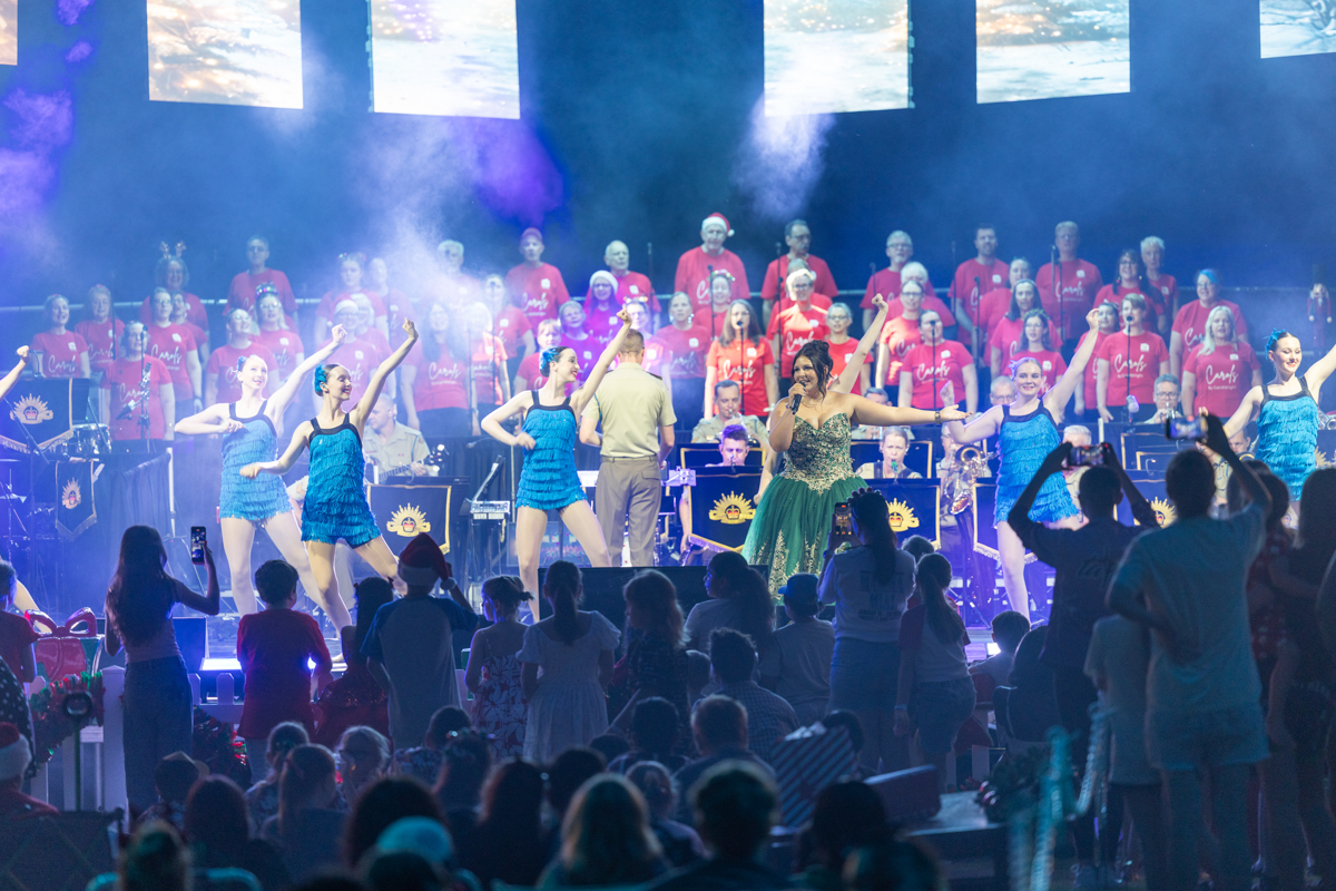 Performers at Carols by Candlelight 2025