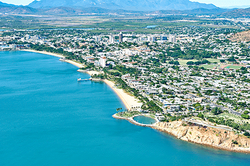 Aerial of The Strand