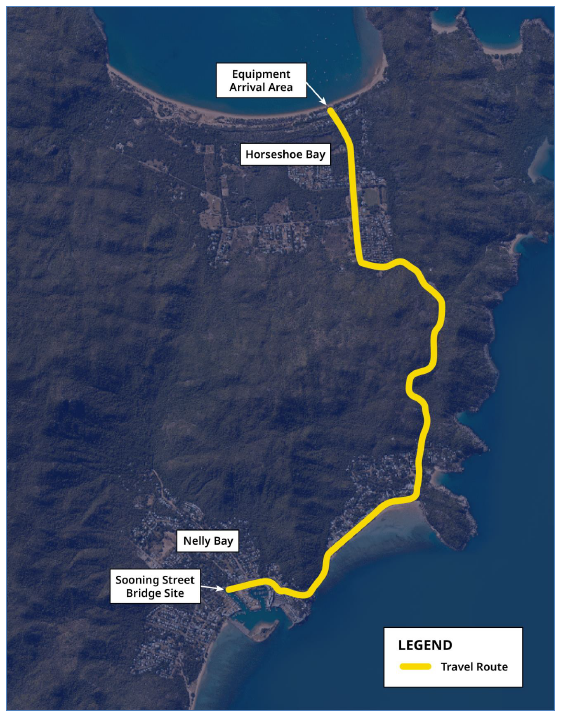 Gustav Creek Structure Restoration Work