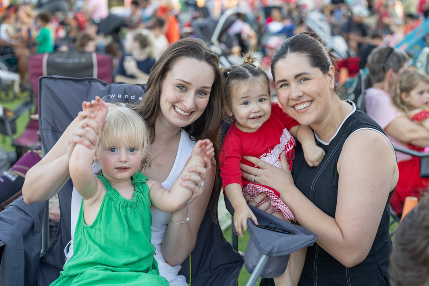 Layla Bullard, Raine Bullard, Tully Roberts, Bianca Roberts