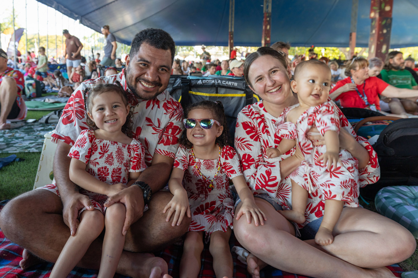 Moses Family Nunu, Moses, Armani, Jacqui, Manasseh