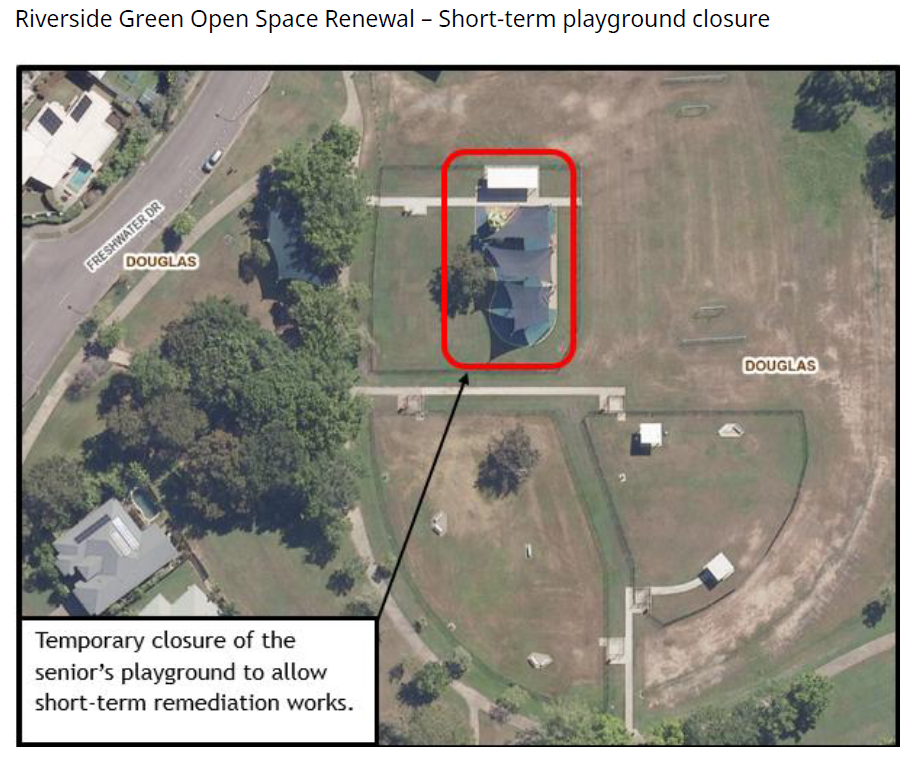 Riverside Green Open Space Renewal Short-term playground closure
