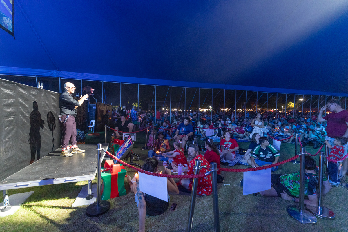 Audience at Carols by Candlelight 2025