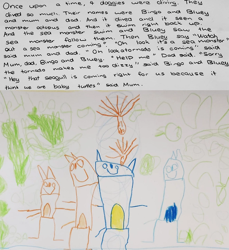 4 Doggies by Kye Beitz