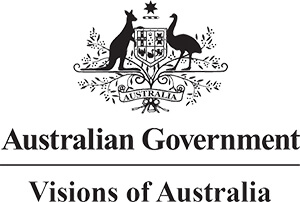 Australian Government - Visions of Australia logo