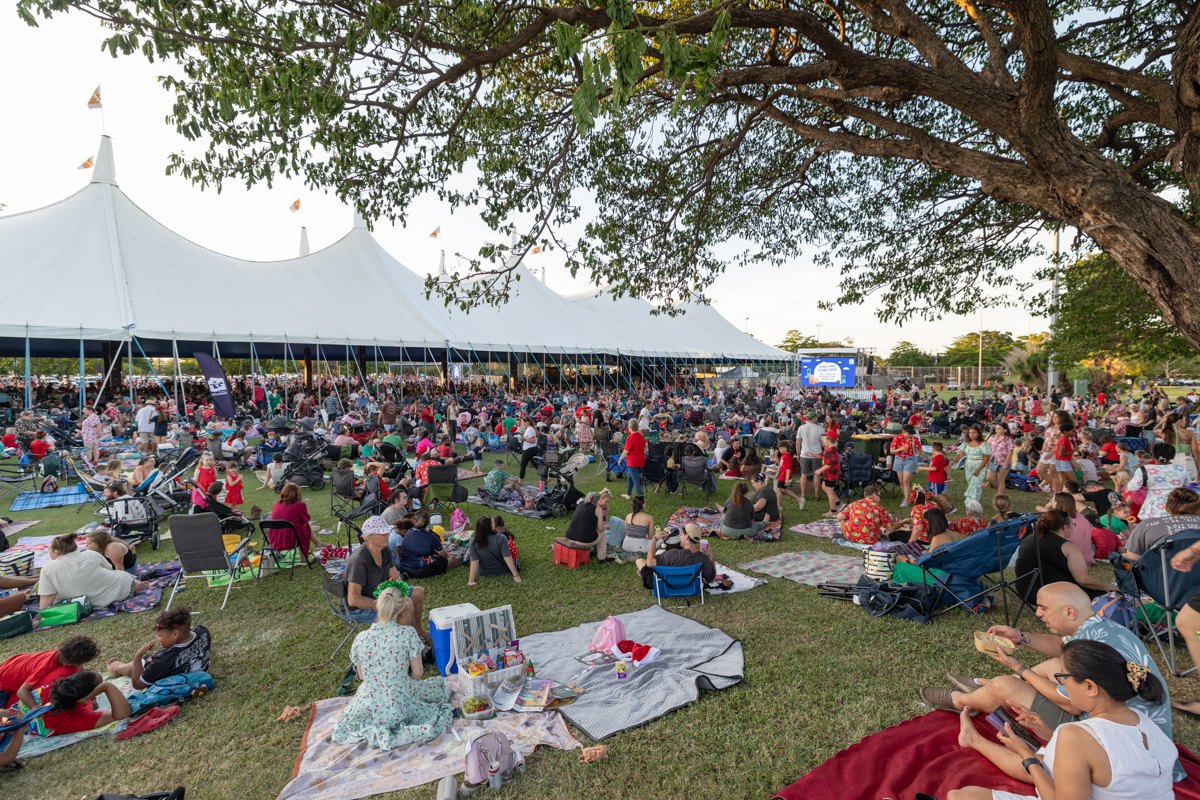 Audience at Carols by Candlelight 2025