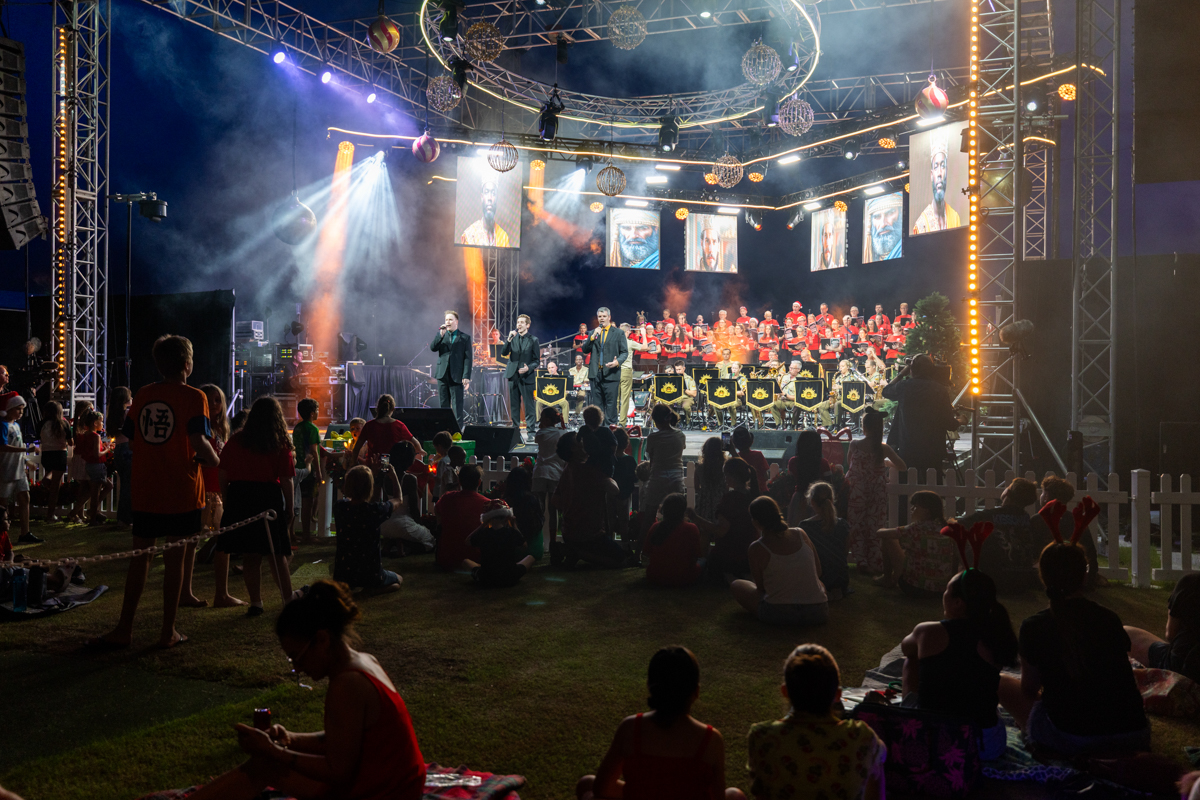 Performers at Carols by Candlelight 2025