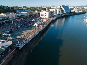 Aerial photo of Waterfront Promenade