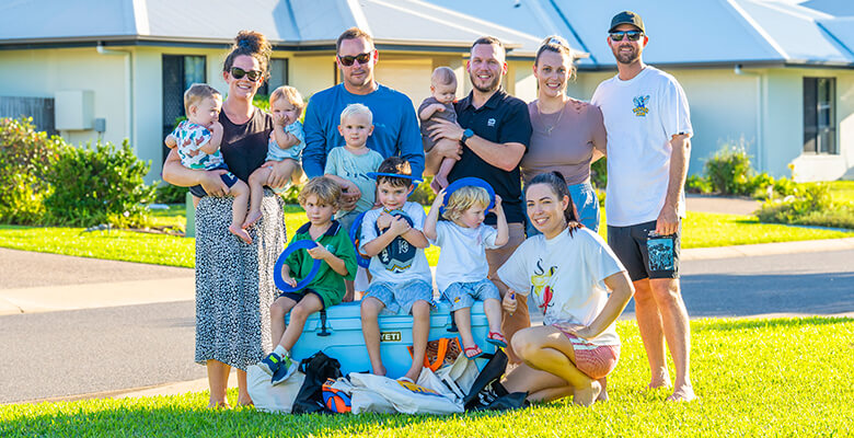 Councillor Brodie Phillips with Neighbours Every Day 2025 winners Councillor Brodie Phillips with Neighbours Every Day 2025 winners