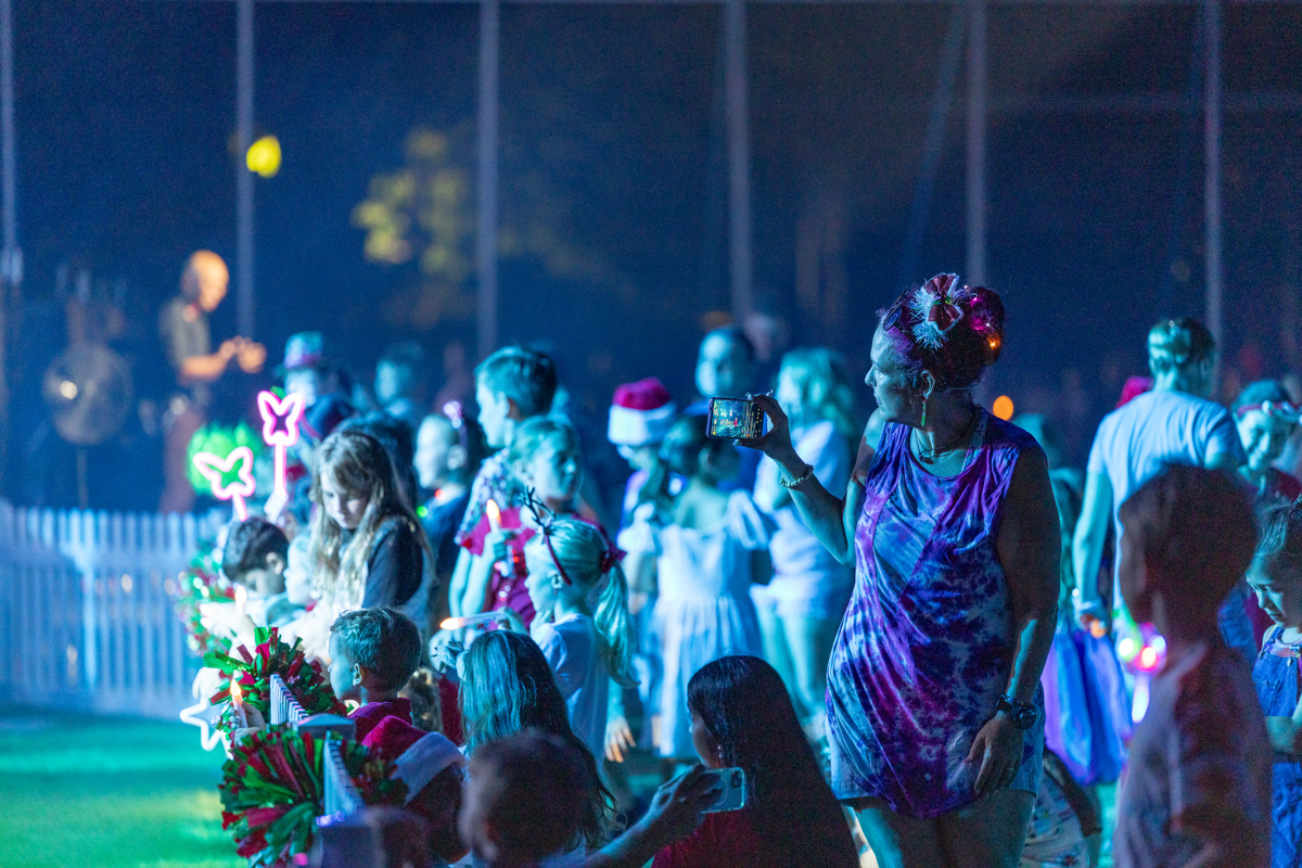 Audience at Carols by Candlelight 2025