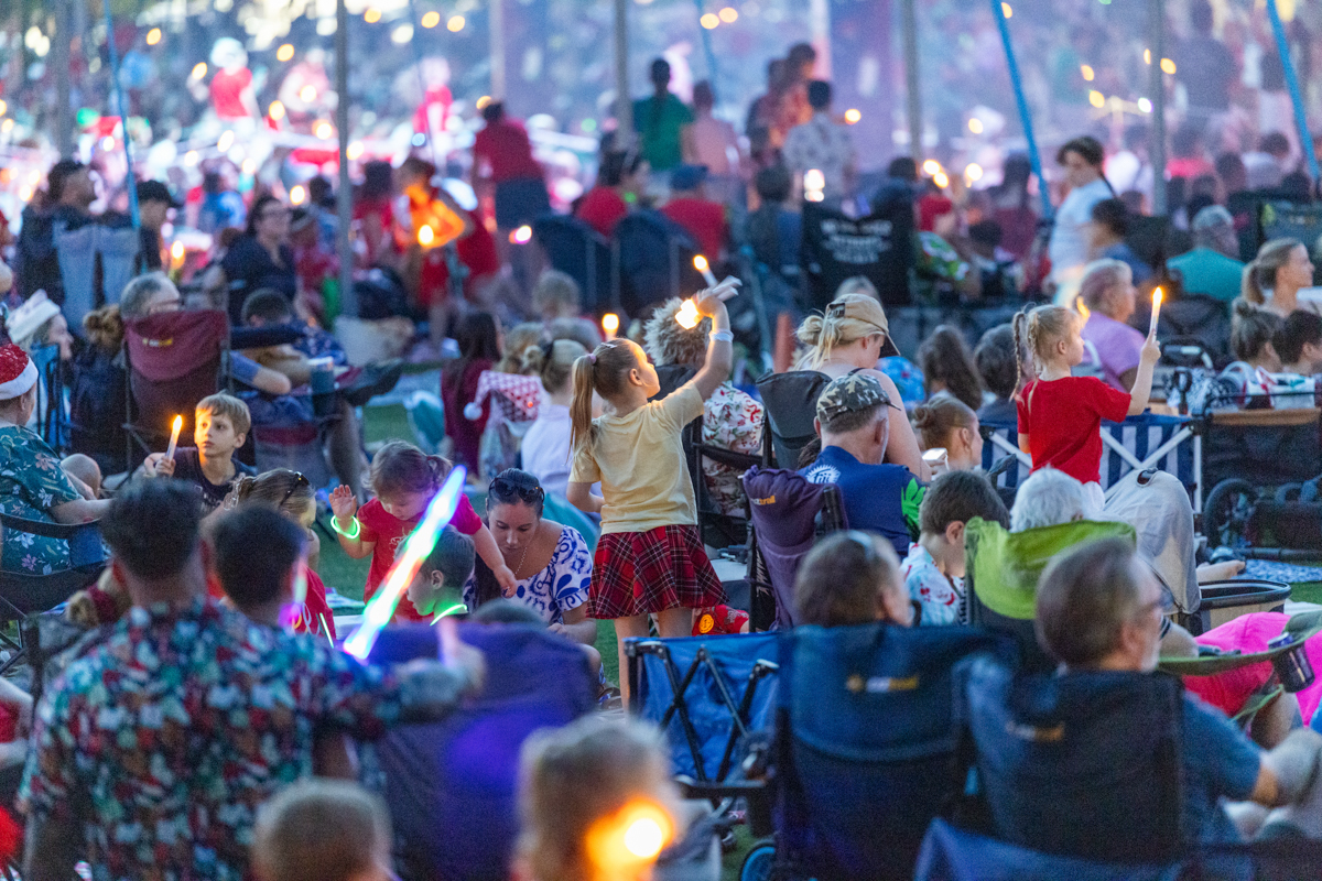 Performers at Carols by Candlelight 2025