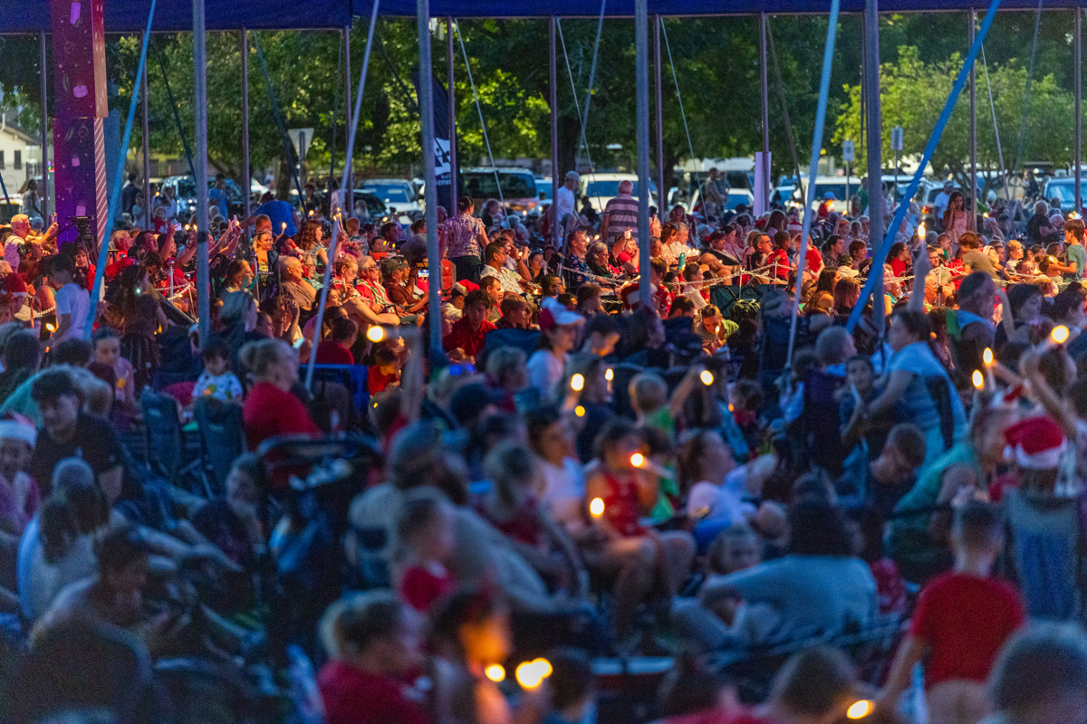 Performers at Carols by Candlelight 2025