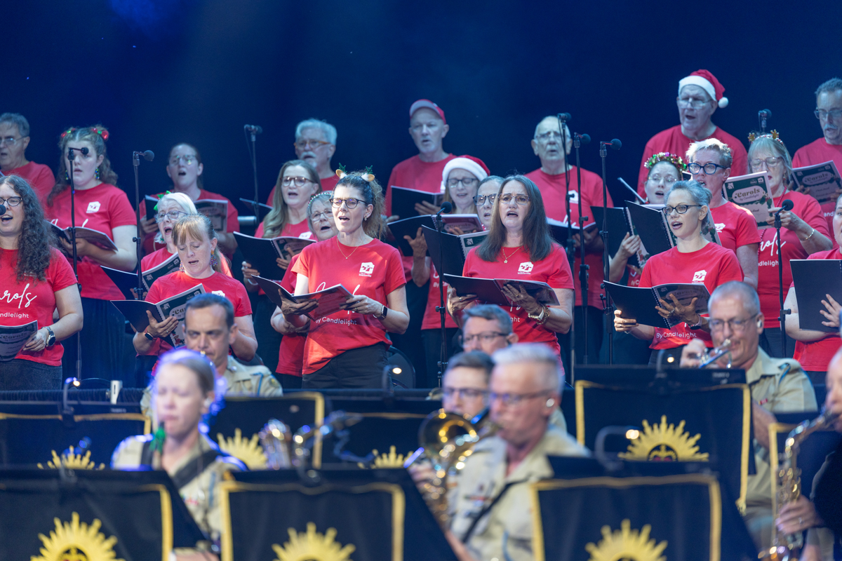 Performers at Carols by Candlelight 2025