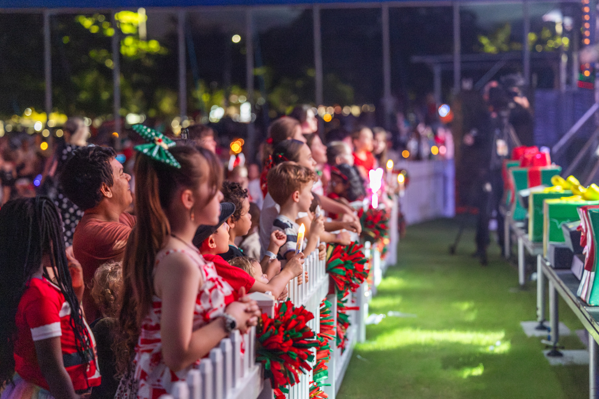 Audience at Carols by Candlelight 2025