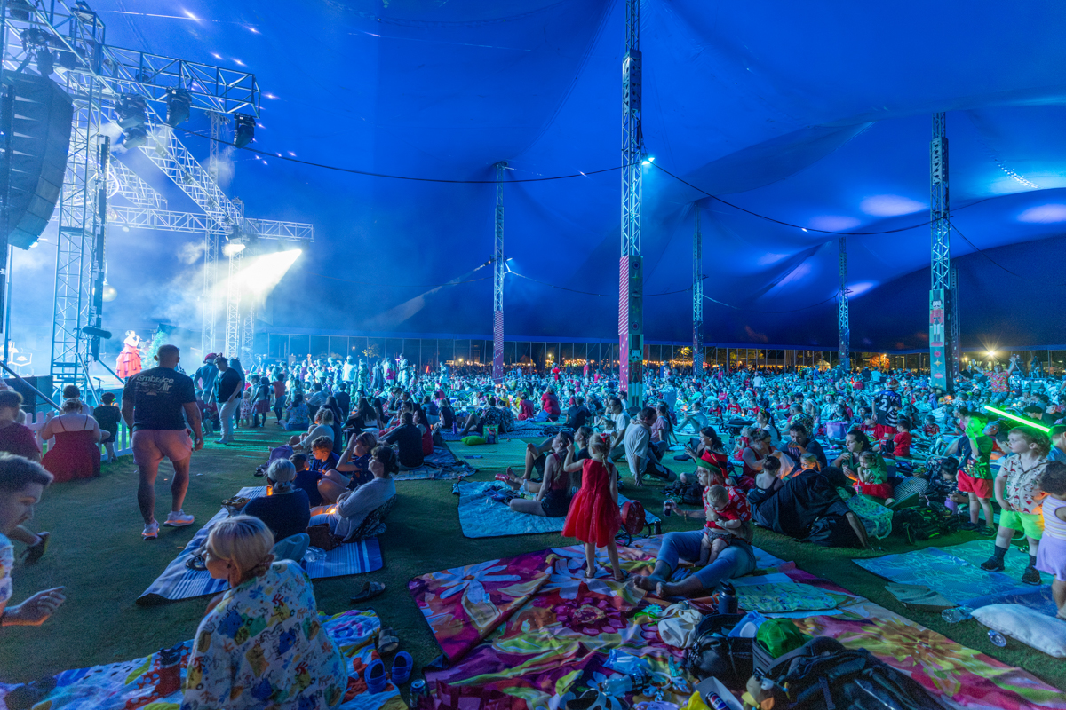 Audience at Carols by Candlelight 2025