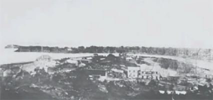 Townsville 1870, showing South Townsville in background