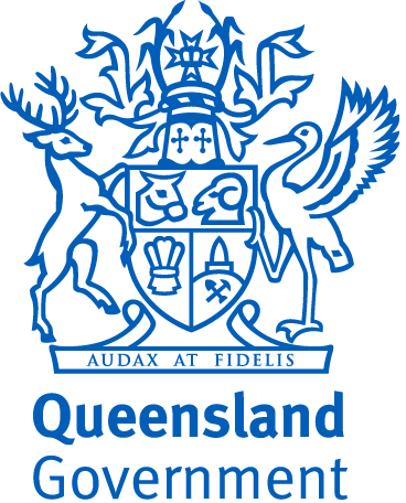 Queensland Government Logo - Blue